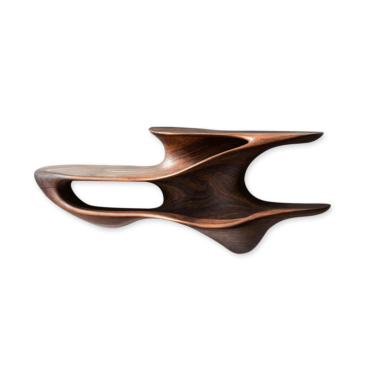 Handcrafted Live Edge Wall Mount Shelf For Living Room