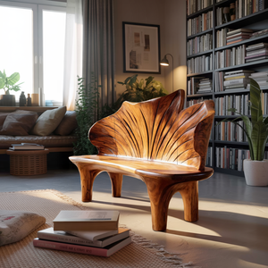 Minimalist Live Edge Entryway Bench For Modern Hallway
