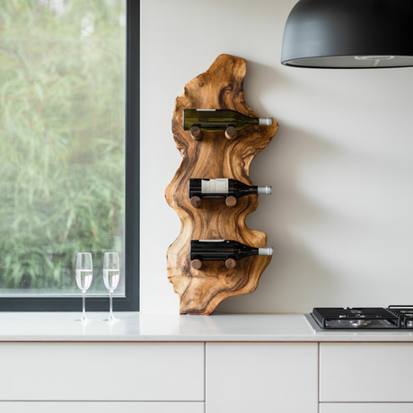 Farmhouse Wine Rack For Furniture Country Home Look