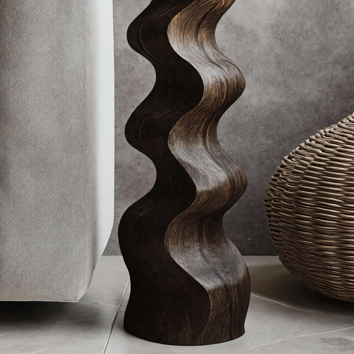 Handcrafted Candle Stand For Furniture Accent Display