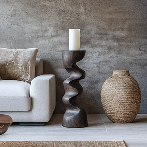 Rustic Candle Stick For Bedroom Cozy Ambience Styling