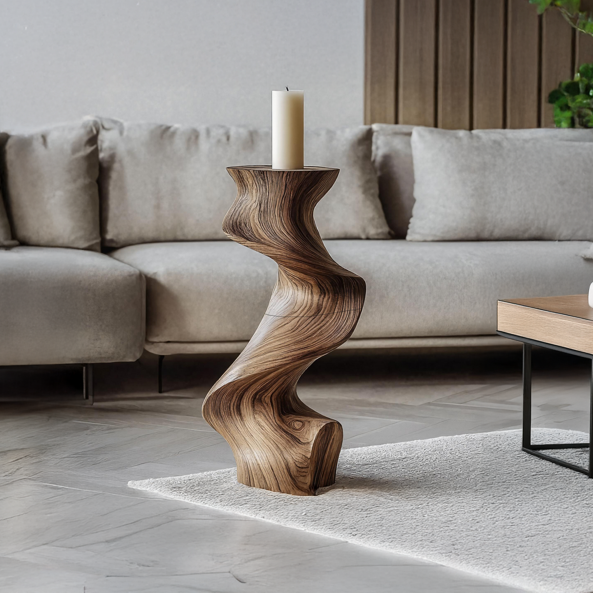 Farmhouse Candle Holder For Outdoor Garden Table Decor