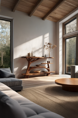 Farmhouse Solid Wood Console Table For Entryway Furniture Decor