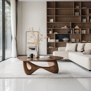 Rustic Coffee Table For Warm Room Ambience