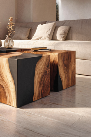 Handcrafted Low Coffee Table For Contemporary Interiors