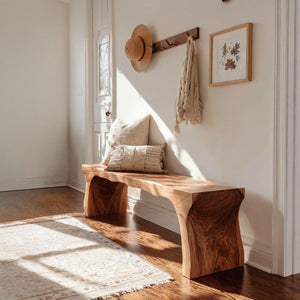 Handcrafted Bench Entryway Seating For Home