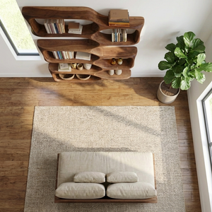 Modern Wooden Wall Shelf For Cozy Living Room Decor