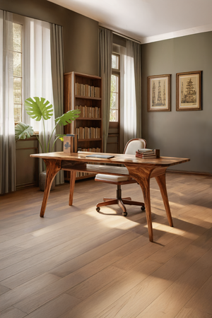 Modern Solid Wood Desk For Living Room And Office Decor