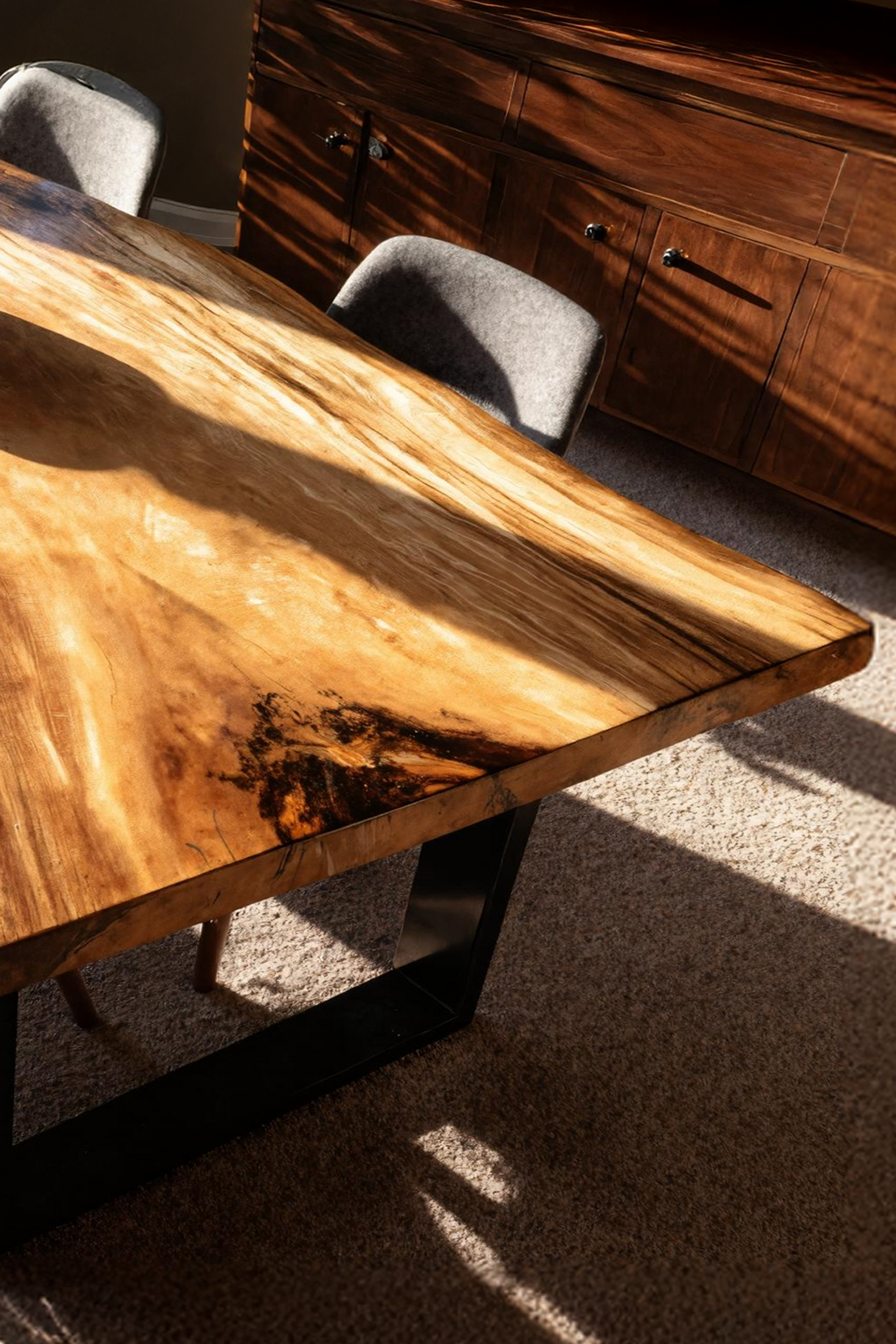 Dining Room Mid Century Solid Wood Dining Table Classic