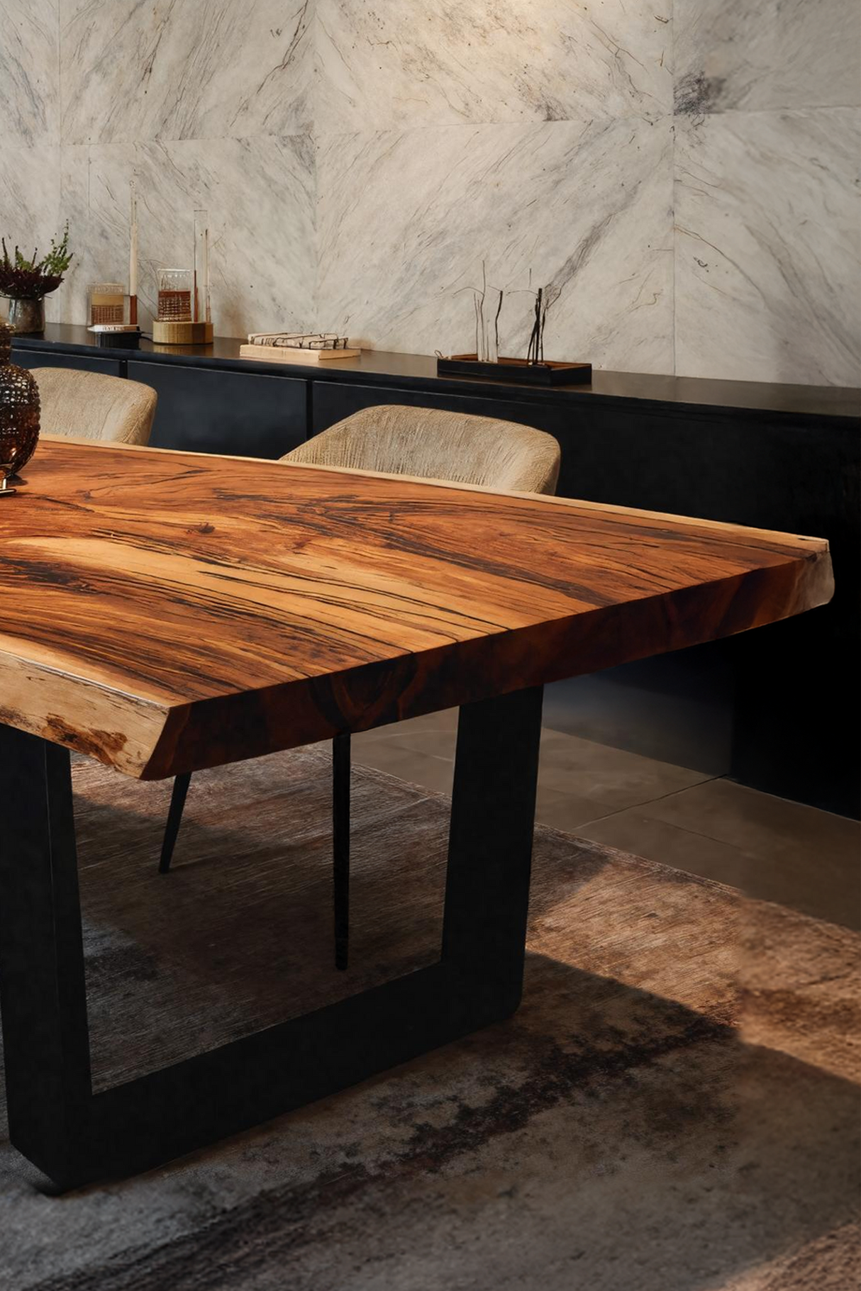 Dining Room Handcrafted Solid Wood Dining Table Artisan