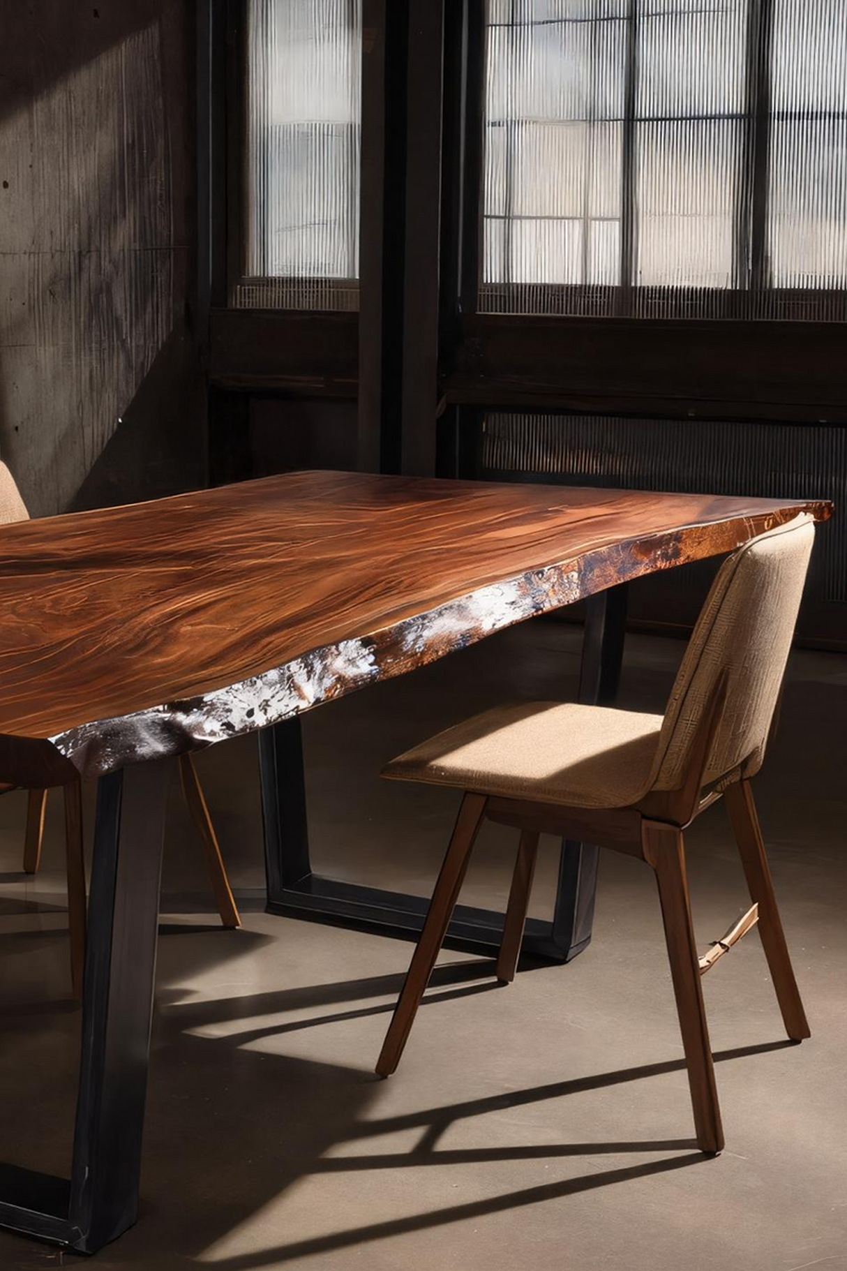 Dining Room Farmhouse Solid Wood Dining Table Warm Grain