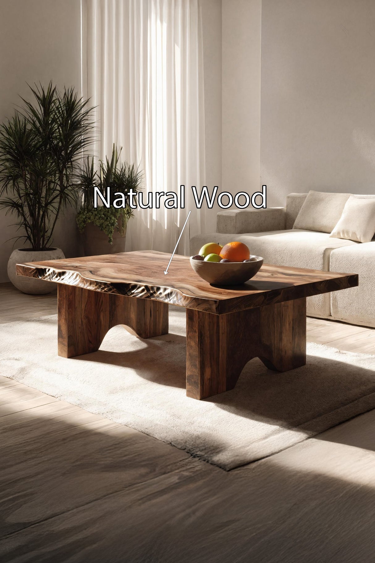 Modern Irregular Abstract Coffee Table For Entryway Decor