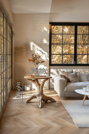 Farmhouse Wooden End Table For Furniture Decor Practical And Stylish