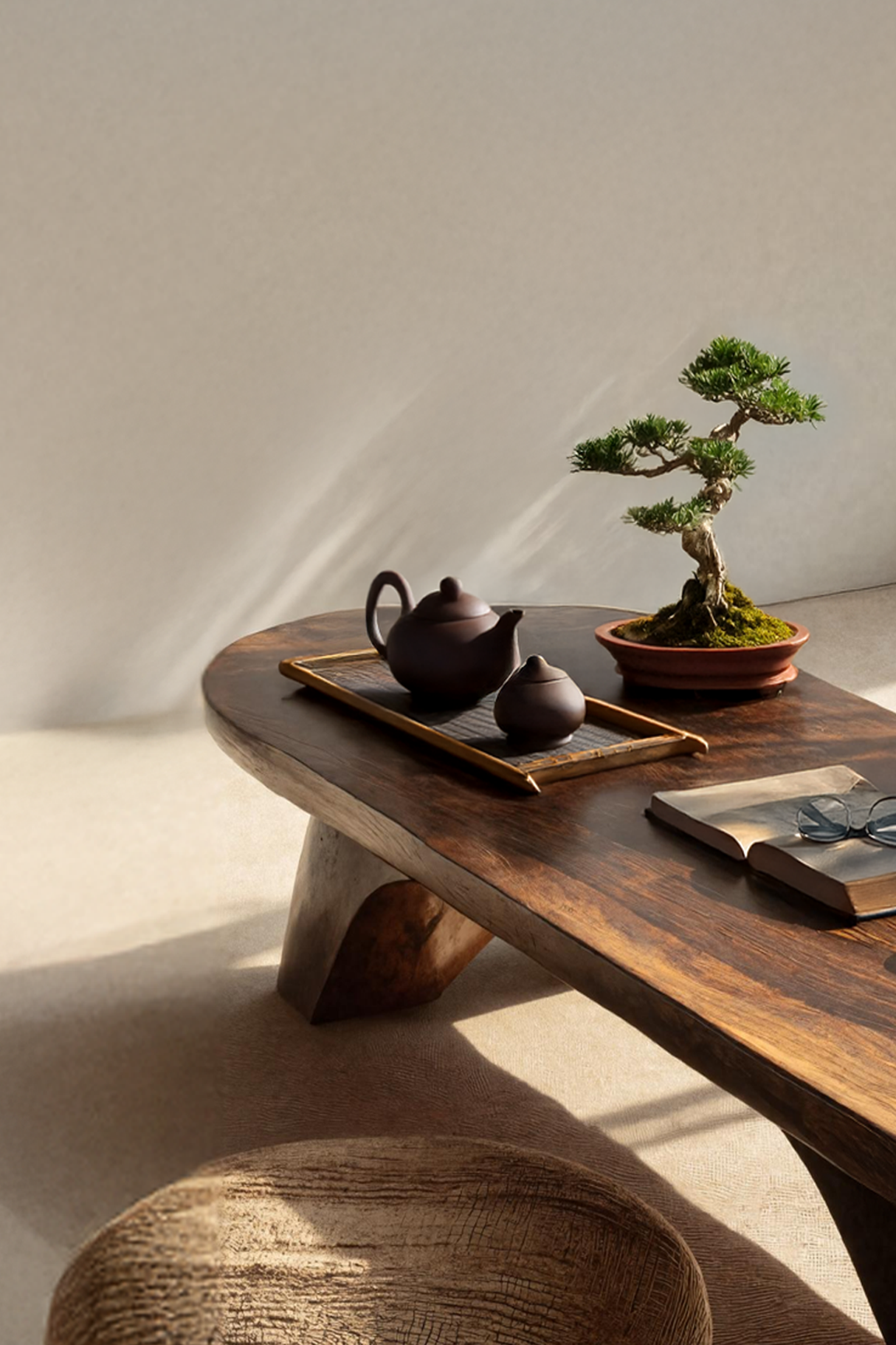 Handcrafted Wooden Live Edge Coffee Table For Living Roomdecor