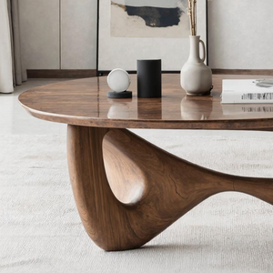 Rustic Coffee Table For Warm Room Ambience