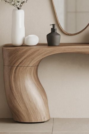 Farmhouse Live Edge Vanity for Modern Bathroom Decor
