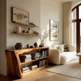 Minimalist Wooden Console Table For Living Room Storage