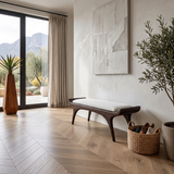 Contemporary Statement Bench For Entryway Or Home Interior