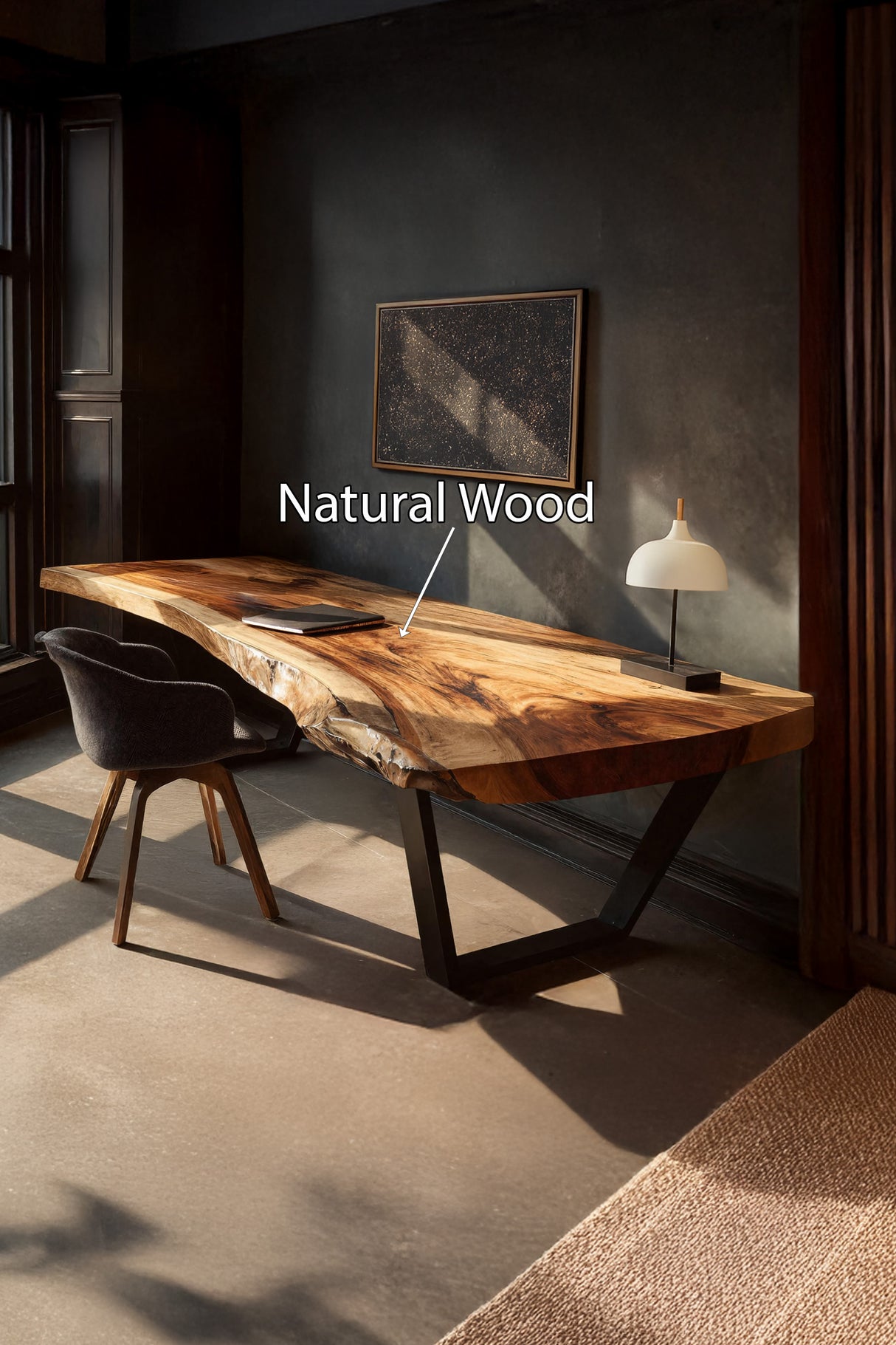 Modern Solid Wood Desk For Bedroom Furniture