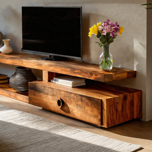 Modern TV Shelf For Living Room Or Media Unit