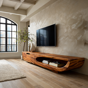 Modern TV Cabinet With Integrated Drawers For Living Room