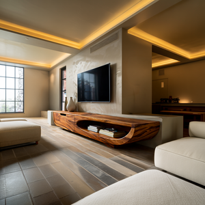 Modern TV Cabinet With Integrated Drawers For Living Room