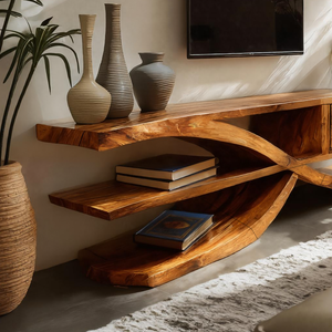 Elegant TV Console For Living Room