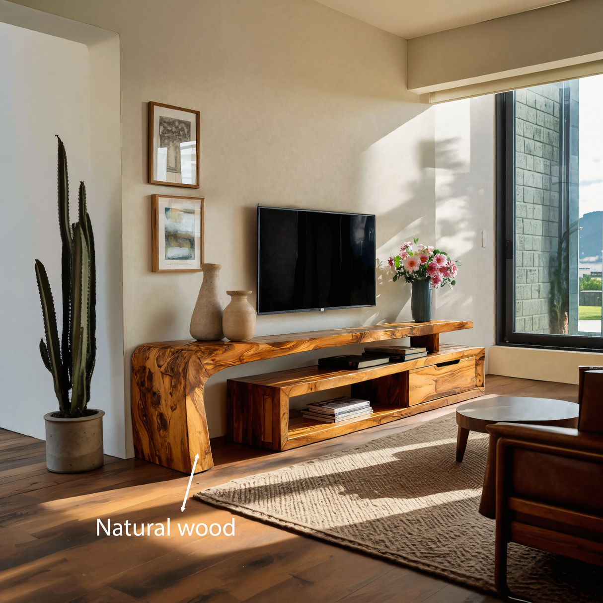 Scandinavian TV Cabinet For Living Room