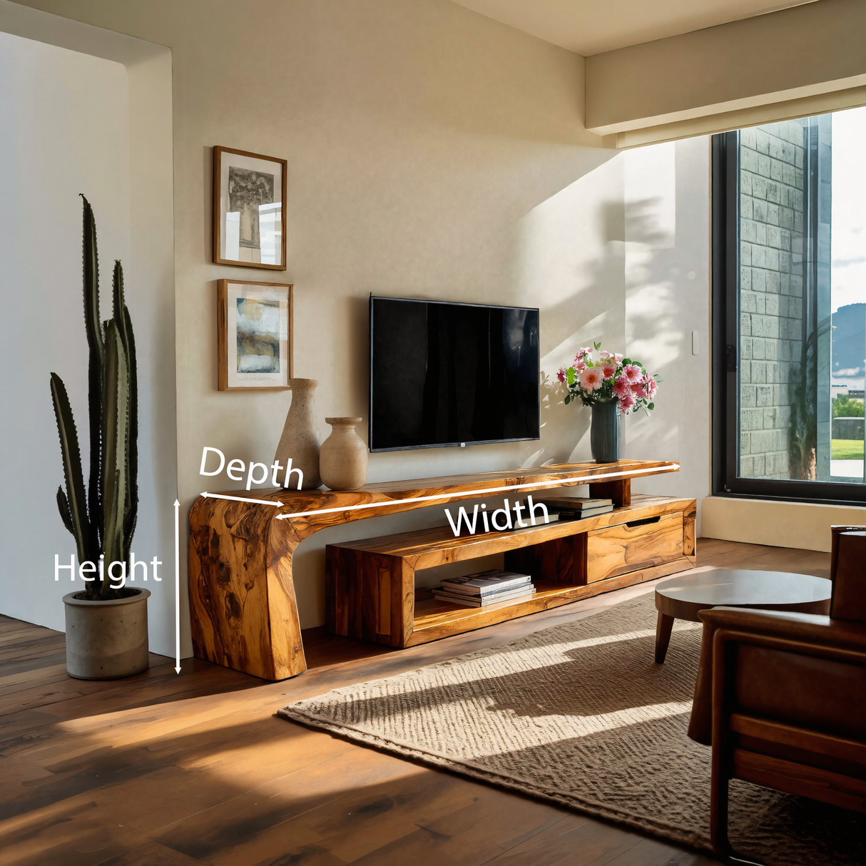 Scandinavian TV Cabinet For Living Room
