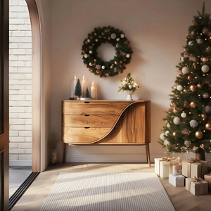 Modern Handcrafted Sideboard For Holiday Home Décor