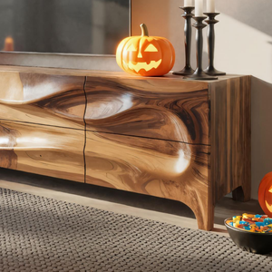 Halloween Wooden TV Cabinet For Living Room Or Entertainment