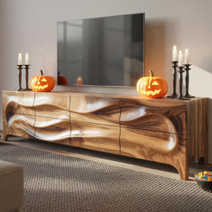 Halloween Wooden TV Cabinet For Living Room Or Entertainment