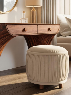 Modern Handmade Vanity Desk For Bedroom