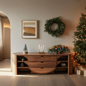 Christmas Modern Sideboard With Drawers For Living Room Or Dining