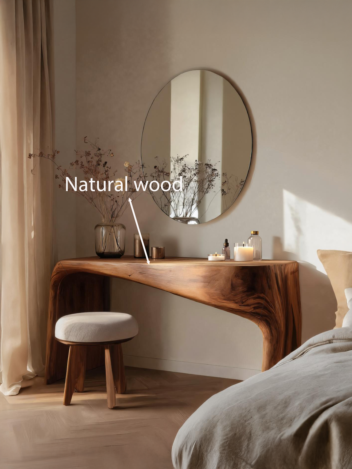 Modern Vanity Table For Bedroom Makeup