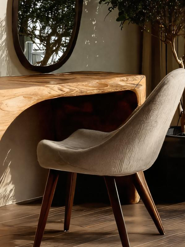 Modern Vanity Table With Storage Drawers For Bedroom