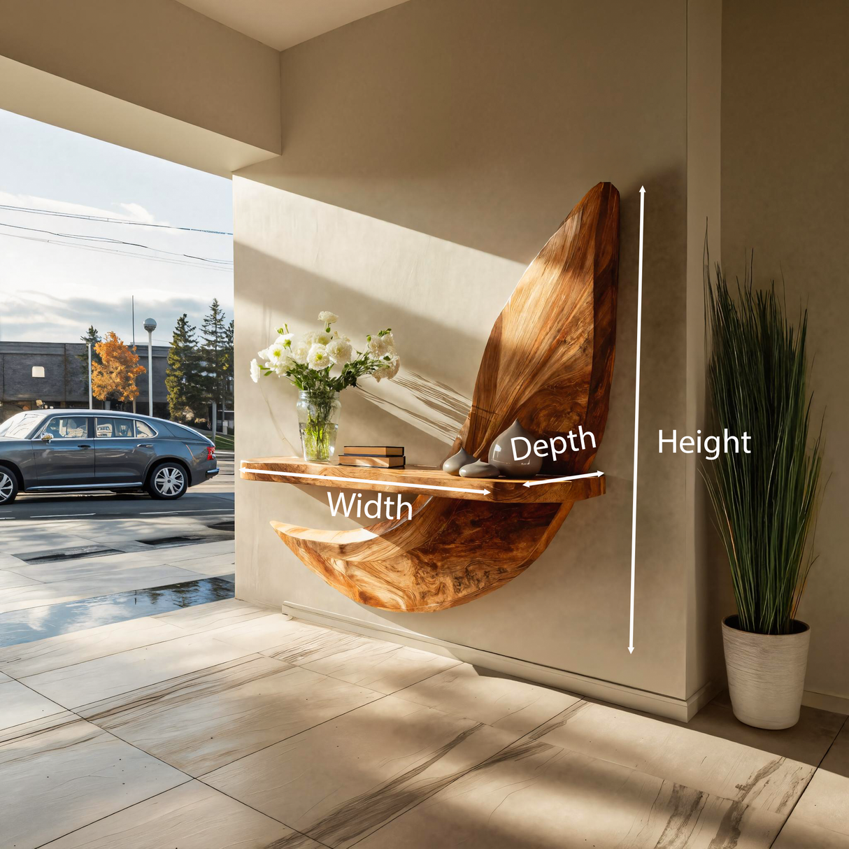 Artisan Display Shelf For Living Spaces