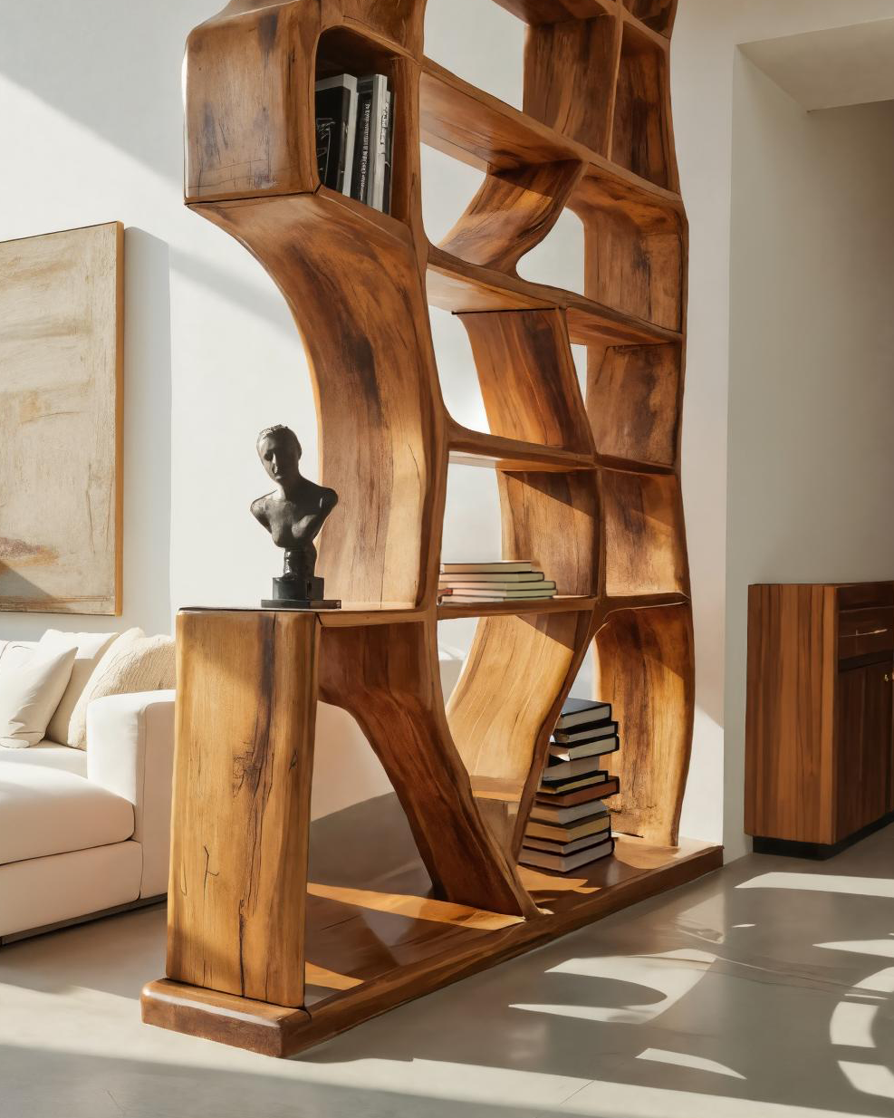 Modern Organic Room Divider For Living Room