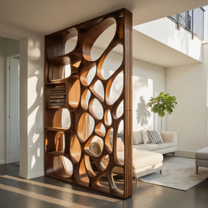 Modern Openwork Divider For Living Room Or Office