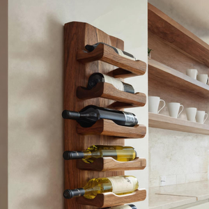 Modern Wall Wine Rack For Minimal Home Decor
