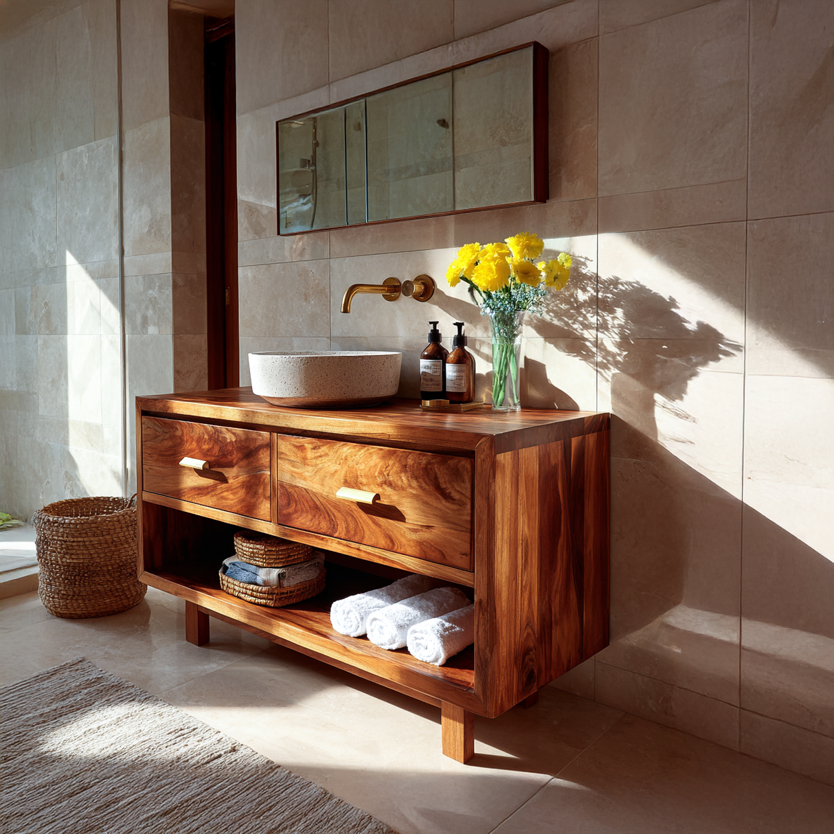Modern Bathroom Vanity For Spa Or Bathroom Decor