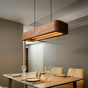 Modern Wooden Pendant Lamp For Kitchen