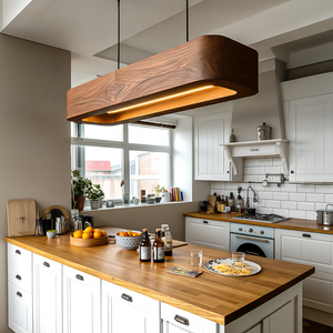 Modern Wooden Pendant Lamp For Kitchen