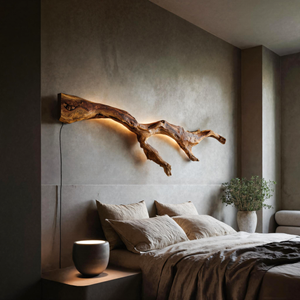 Modern Organic Wall Light Branch For Bedroom