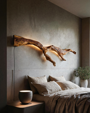 Modern Organic Wall Light Branch For Bedroom