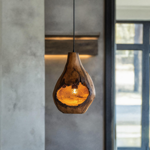 Minimalist Organic Pendant Light For Kitchen Island Or Entryway