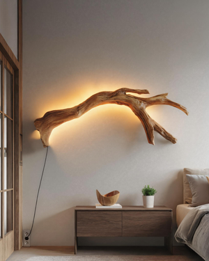 Modern Organic Branch LED Wall Lamp For Bedroom
