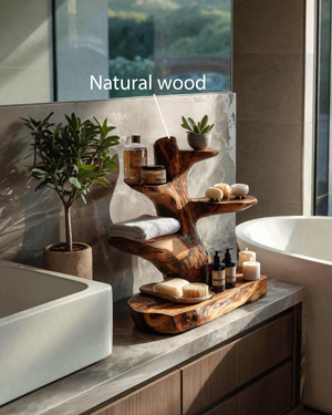 Modern Organic Bathroom Shelf For Bathroom