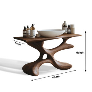 Handcrafted Bathroom Vanity For Furniture Decor Style