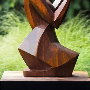 Mid Century Abstract Sculpture For Outdoor Modern Look